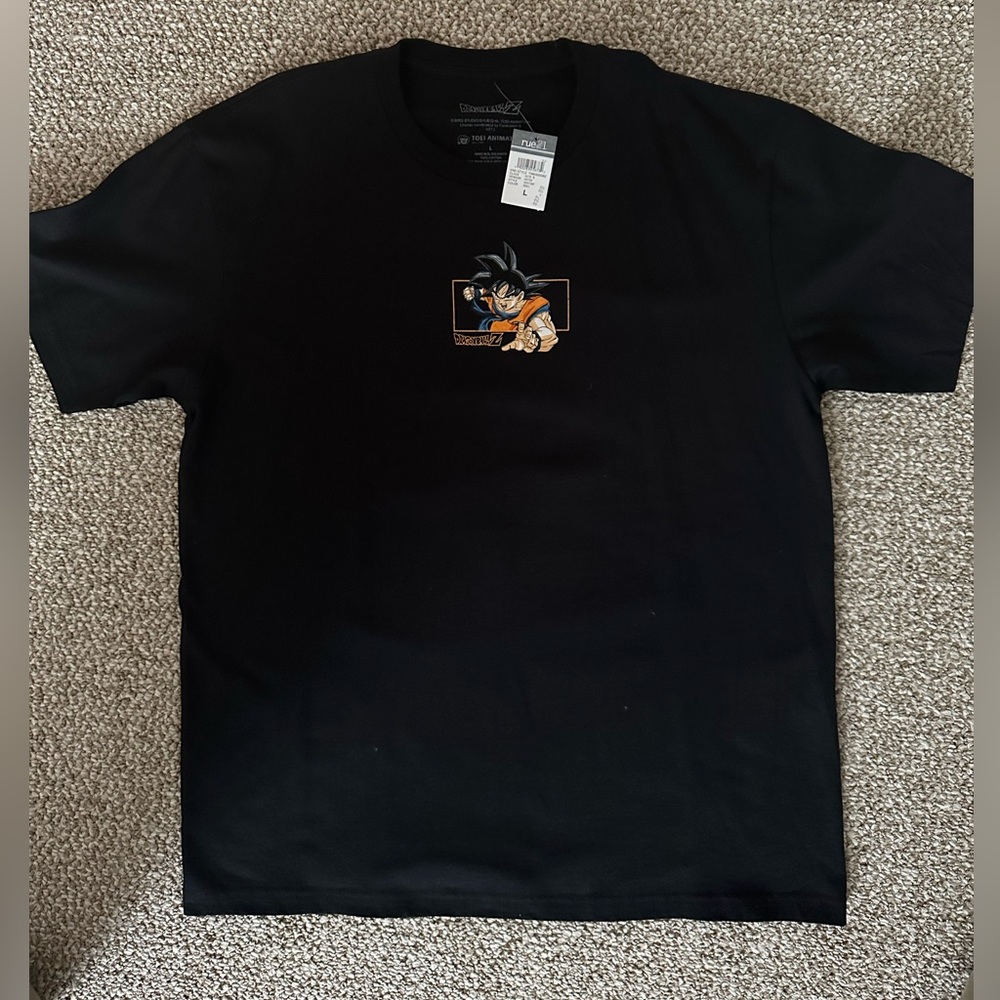 Black Dragon Ball Z Goku T-shirt (100% cotton)